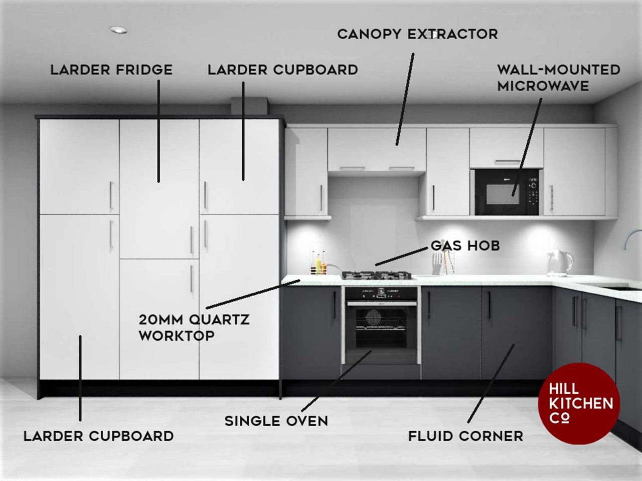 4 Kitchen Designs for Poynton & Surrounding Areas - Hill Kitchen Company